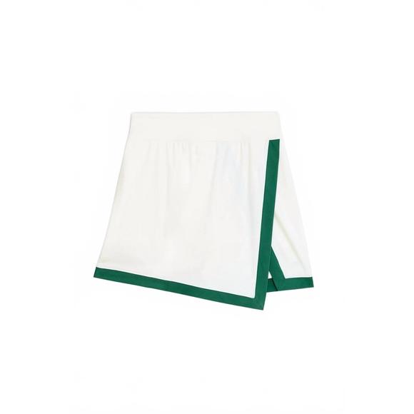 NEW SPLITS59 monah rigor skort in white / arugula - Picture 6 of 6